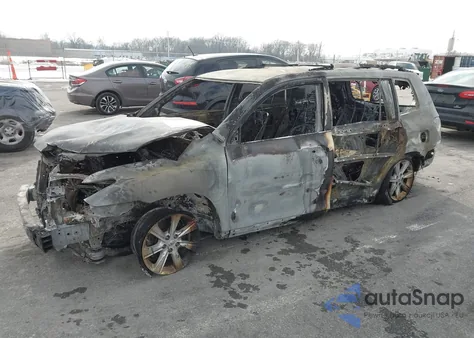 2012 Toyota Highlander z USA, uszkodzony, nr VIN 5TDZA3EH4CS023058